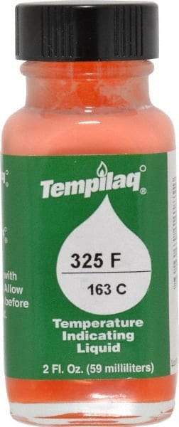 Tempil - 325°F Temp Indicating Liquid - 2 Ounce Container, 163°C - Eagle Tool & Supply