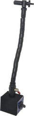Fowler - 85 Lb; 180 Lb Magnetic Force, Fine Adjustment Indicator Positioner & Holder with Base - Flexible Arm, 2-1/2" Base Height - Eagle Tool & Supply