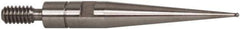 INTERAPID - 0.015" Ball Diam, Carbide, Ball Test Indicator Contact Point - 0.65" Contact Point Length, Use with Interapid Dial Test Indicators - Eagle Tool & Supply