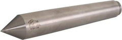 Riten - 1-1/4" Head Diam, Hardened Tool Steel Standard Point Solid Dead Center - Jarno 10 Taper, 1-1/4" Point Diam, 2" Point Length, 7-1/2" OAL - Eagle Tool & Supply