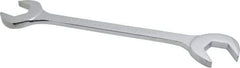 Proto - 1-5/16" Standard Open End Wrench - 13-1/8" OAL, Double End, Chrome Finish, 15° & 60° Head Angle - Eagle Tool & Supply