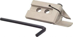 Iscar - 4mm Groove Width, 18mm Max Depth of Cut, Right Hand Cut, HFAI Indexable Grooving Blade - HFPR/L Insert Style, Series Heliface - Eagle Tool & Supply