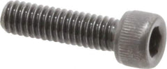 Value Collection - #3-56 UNF Hex Socket Drive, Socket Cap Screw - Alloy Steel, Black Oxide Finish, Fully Threaded, 3/8" Length Under Head - Eagle Tool & Supply