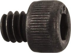 Value Collection - #5-40 UNC Hex Socket Drive, Socket Cap Screw - Alloy Steel, Black Oxide Finish, Fully Threaded, 1/8" Length Under Head - Eagle Tool & Supply