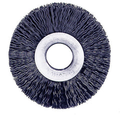 2-1/2″ Small Diameter Crimped Nylon Wheel, .022″ Black Fill, 5/8″ Arbor Hole - Eagle Tool & Supply