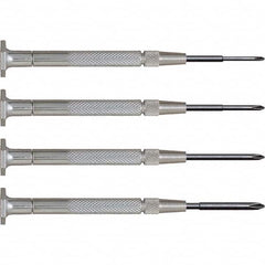 Moody Tools - Precision & Specialty Screwdrivers Type: JIS Overall Length Range: 3" - 6.9" - Eagle Tool & Supply