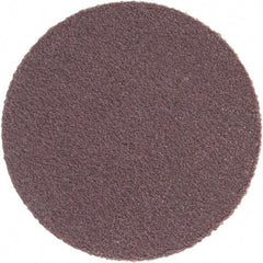 Standard Abrasives - 1" Disc Diam, 180 Grit, Aluminum Oxide Quick Change Disc - Type S Attaching System, Coated, Brown, Very Fine Grade, 20,000 RPM - Eagle Tool & Supply
