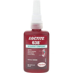 Loctite - 50 mL, Green, High Strength Retaining Compound - Series 638 - Eagle Tool & Supply