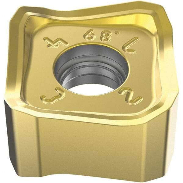 Seco - SNMX1407 M10 Grade MP3000 Carbide Milling Insert - TiAlN Finish, 6.59mm Thick, 14mm Inscribed Circle - Eagle Tool & Supply