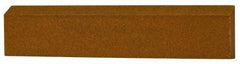 Norton - 4-1/2" Long x 1" Wide x 5/16" Thick, Aluminum Oxide Sharpening Stone - Rectangle, Medium Grade - Eagle Tool & Supply