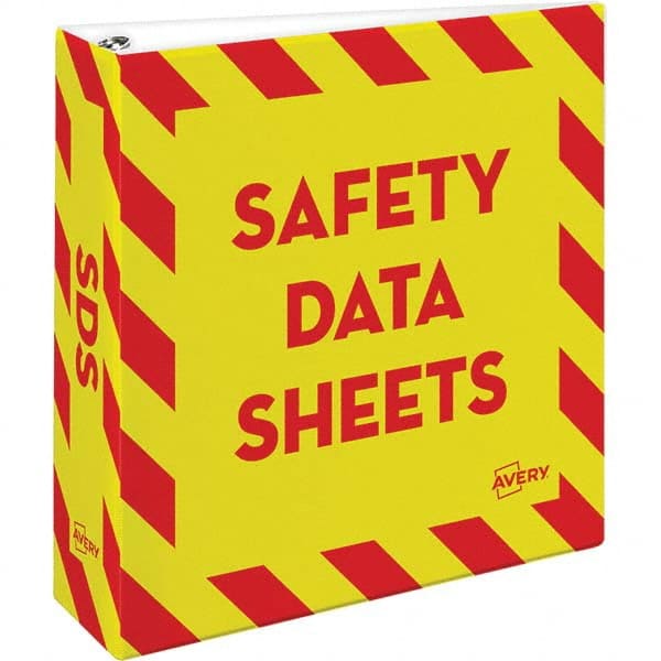 AVERY - Ring Binders Binder Type: 3 Hole Binder Capacity: 670 Sheets - Eagle Tool & Supply