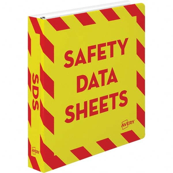AVERY - Ring Binders Binder Type: 3 Hole Binder Capacity: 400 Sheets - Eagle Tool & Supply
