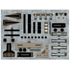 Phillips Precision - CMM Clamps Stud Thread Size: M6 Stud Length (Decimal Inch): 20 - Eagle Tool & Supply