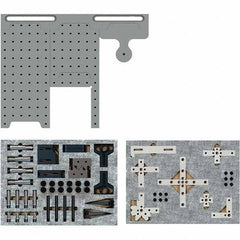 Phillips Precision - CMM Fixtures Type: Fixture Kits & Sets Plate Design: Magnetic - Eagle Tool & Supply