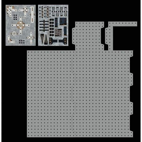 Phillips Precision - CMM Fixtures Type: Fixture Kits & Sets Plate Design: Magnetic - Eagle Tool & Supply