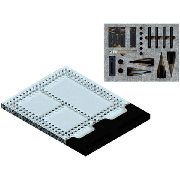 Phillips Precision - CMM Fixtures Type: Fixture Kits & Sets Plate Design: Magnetic - Eagle Tool & Supply