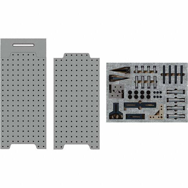 Phillips Precision - CMM Fixtures Type: Fixture Kits & Sets Plate Design: Magnetic - Eagle Tool & Supply