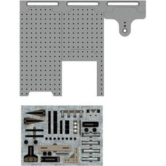 Phillips Precision - CMM Fixtures Type: Fixture Kits & Sets Plate Design: Magnetic - Eagle Tool & Supply
