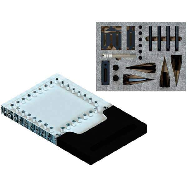 Phillips Precision - CMM Fixtures Type: Fixture Kits & Sets Plate Design: Magnetic - Eagle Tool & Supply