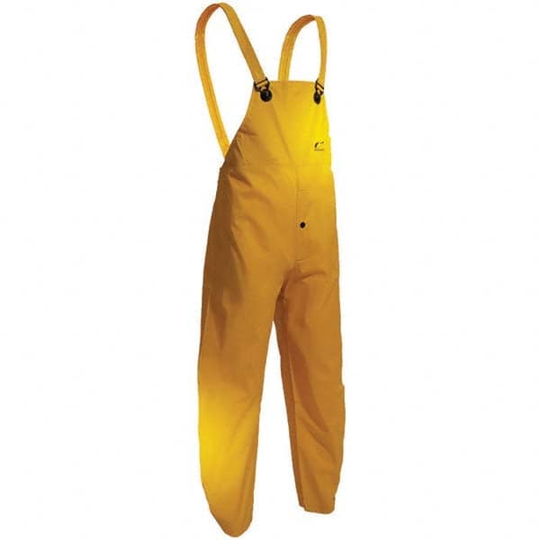 OnGuard - Size 4XL Yellow Rain Bib Overall - Eagle Tool & Supply