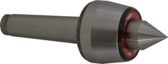 Rohm - MT4 Taper Shank, 2.755" Head Diam 800 Lb Capacity Live Center - 3,800 Max RPM, 2-3/32" Head Length, 1.2598" Point Diam, 1.614" Point Len, 1,760 Lb Max Workpc, 4.035" OAL, Standard Point - Eagle Tool & Supply