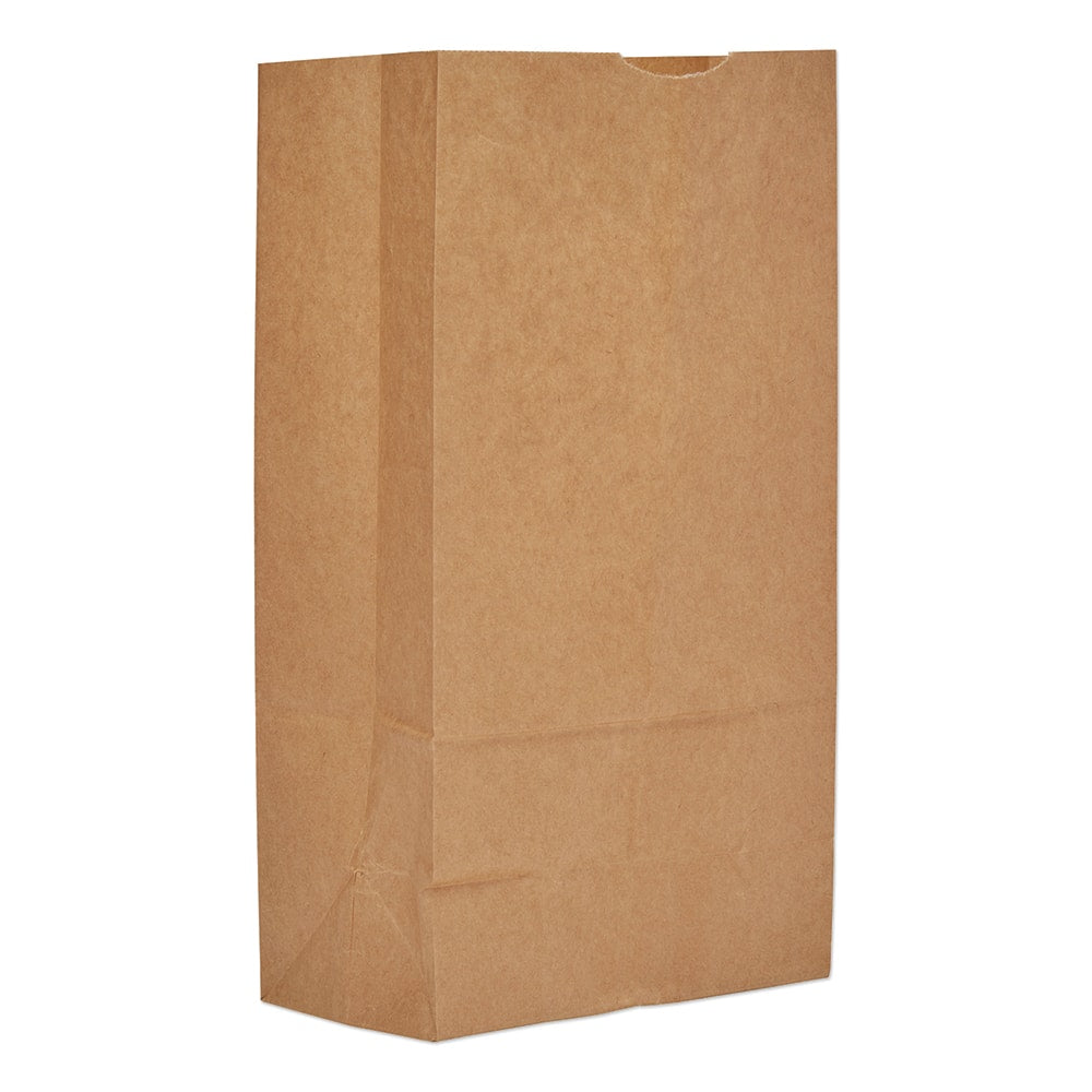 GEN - Paper Bags; Type: Grocery Bag ; Color: Kraft ; Size: 7 x 4-3/8 x 13-3/4 ; Material: Paper - Exact Industrial Supply