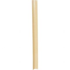 Vestil - 48" Long, Plastic Corner Protectors - Beige - Eagle Tool & Supply