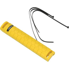 Vestil - 3" Long, Polyethylene Rack Guard - Yellow - Eagle Tool & Supply