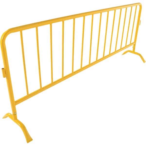Vestil - Railing Barriers Type: Barricades Length (Inch): 98-5/8 - Eagle Tool & Supply
