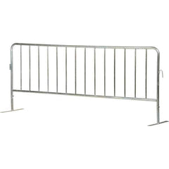 Vestil - Railing Barriers Type: Barricades Length (Inch): 98-5/16 - Eagle Tool & Supply