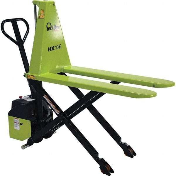Vestil - 2,200 Lb Capacity, Pallet Trucks - 67" Fork Length, 21-1/2" Fork Width - Eagle Tool & Supply
