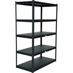 Vestil - 5 Shelf Steel Shelving - 2,000 Lb Capacity, 24" Wide x 72" High x 48" Deep - Eagle Tool & Supply