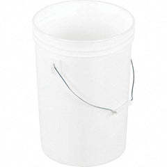 Vestil - Buckets & Pails Capacity: 6 Gal Body Material: Plastic - Eagle Tool & Supply