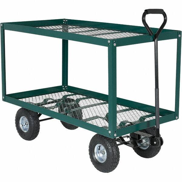 Vestil - 300 Lb Capacity Landscape Carts - 24" OAW - Eagle Tool & Supply