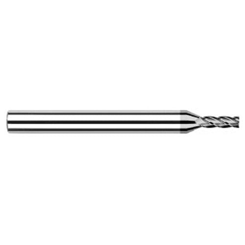 Diamond End Mills for Non-Ferrous Materials - CVD Diamond - 0.1180″ Cutter Diameter × 0.3540″ Length of Cut Carbide Square End Mill, 4 Flutes, CVD Diamond Coated - Exact Industrial Supply