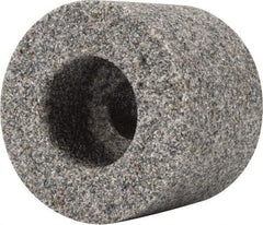 Norton - 60 Grit Aluminum Oxide Type 5 Internal Grinding Wheel - 1-1/4" Diam x 3/8" Hole x 1" Thick, 25,975 Max RPM, Type 5 Medium Grade, K Hardness, Vitrified Bond, One-Side Recess - Eagle Tool & Supply