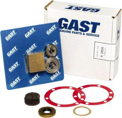 Gast - Air Actuated Motor Accessories Type: Repair Kit For Use With: 4AM-NRV-70C & 4AM-70C-CB60 - Eagle Tool & Supply