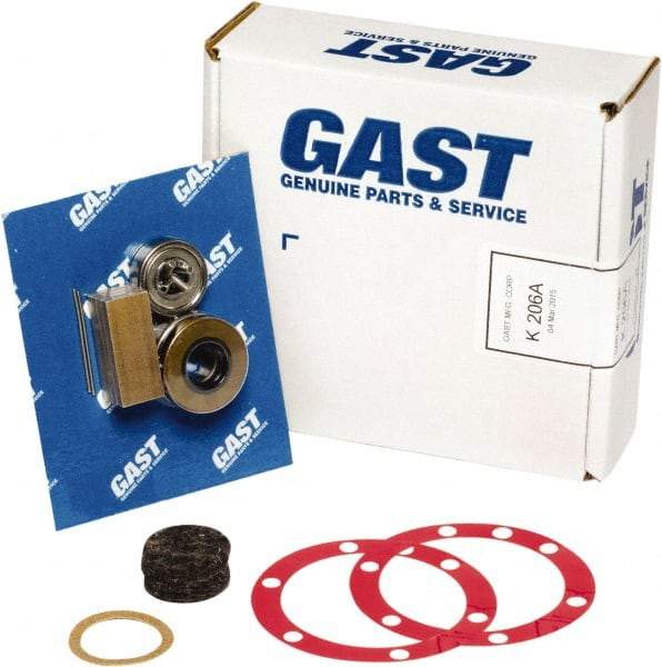 Gast - Air Actuated Motor Accessories Type: Repair Kit For Use With: 4AM-NRV-130 & 4AM-ARV-119 - Eagle Tool & Supply