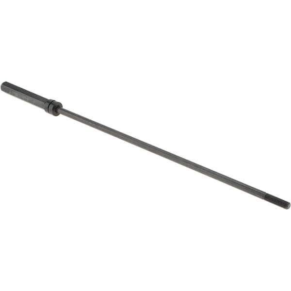 Dorian Tool - 23-1/2" OAL, 5-1/2" Hex Length, 1-3/4" Bar Length, 7/16-20 Milling Machine Drawbar - Compatible with Bridgeport 2J Variable Speed Head Mills - Eagle Tool & Supply