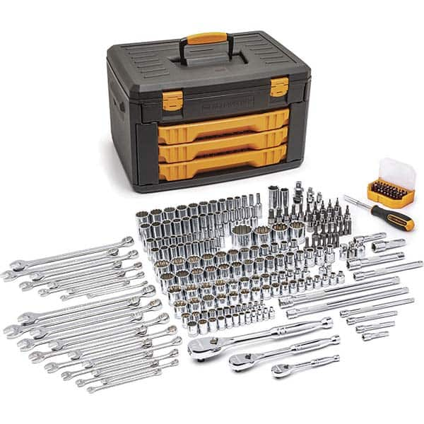 GearWrench - Combination Hand Tool Sets Tool Type: Master Mechanics Tool Set Number of Pieces: 243 - Eagle Tool & Supply