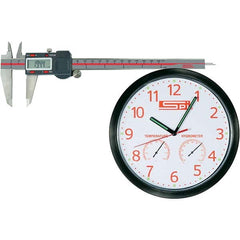 SPI - 0 to 8" Range, 0.0005" Resolution, IP54 Electronic Caliper - Eagle Tool & Supply