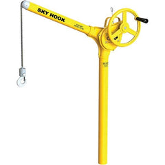 Sky Hook - 500 Lb Steel Lifting Hook Crane - Eagle Tool & Supply