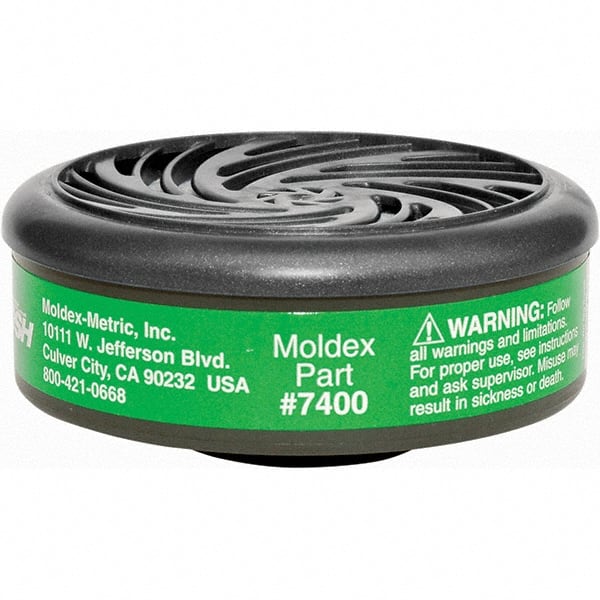 Moldex - Half & Full Facepiece Cartridges & Filters Type: Cartridge NIOSH Filter Rating: No Rating - Eagle Tool & Supply