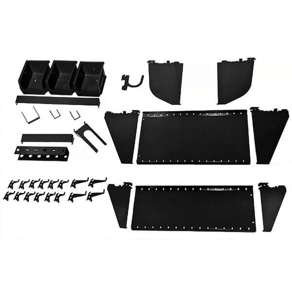 Wall Control - Peg Board Accessories Type: Wall Mounted Storage For Use With: Wall Control Industrial Pegboard - Eagle Tool & Supply