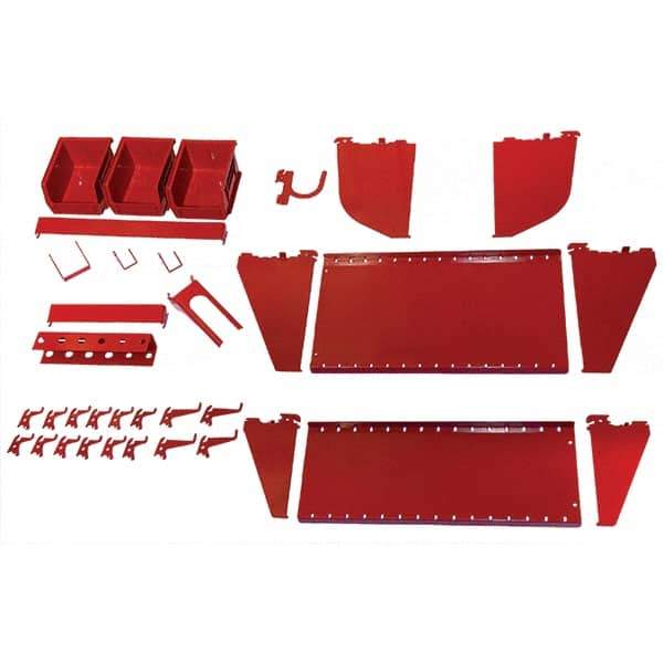 Wall Control - Peg Board Accessories Type: Wall Mounted Storage For Use With: Wall Control Industrial Pegboard - Eagle Tool & Supply