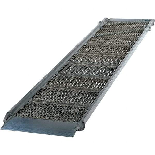 Vestil - 85" Long x 36" Wide, Aluminum Walk Ramp - 2,800 Lb Load Limit - Eagle Tool & Supply