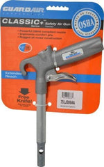 Guardair - 150 Max psi Pistol Grip Blow Gun - 1/4 NPT, 6" Tube Length, Aluminum - Eagle Tool & Supply