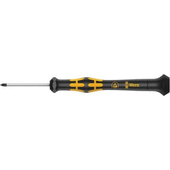 Wera - 1-47/64" Blade Length Microstix Screwdriver - 137mm OAL - Eagle Tool & Supply