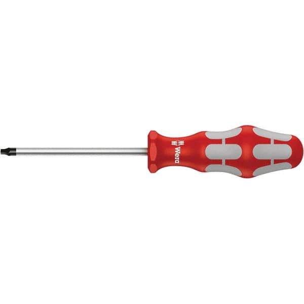 Wera - #00 Point, 2-3/8" Blade Length Square Recess Screwdriver - 312mm OAL - Eagle Tool & Supply