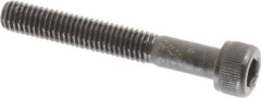 Value Collection - #10-32 UNF Hex Socket Drive, Socket Cap Screw - Alloy Steel, Black Oxide Finish, Partially Threaded, 1-3/8" Length Under Head - Eagle Tool & Supply